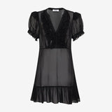 Duchess Mini Dress | Black