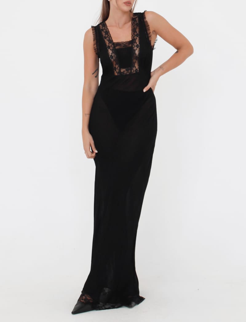 Duet Maxi Dress | Black - Maxi Dress