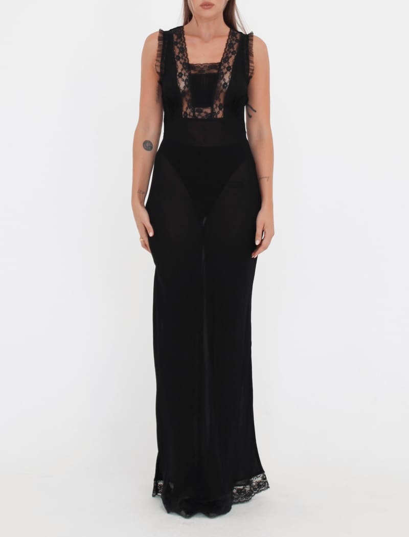 Duet Maxi Dress | Black - Maxi Dress