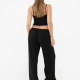 Easy Drawstring Pant | Black - Pants