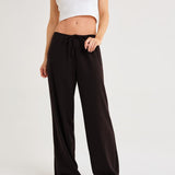 Easy Drawstring Pant | Black - Pants