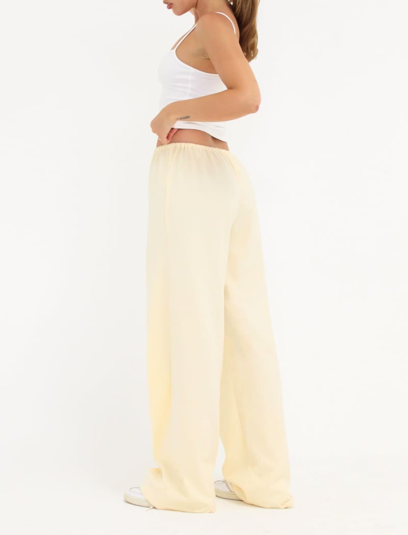 Easy Drawstring Pant | Buttercream - Pants