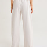 Easy Drawstring Pant | Cream - Pants