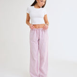 Easy Drawstring Pant | Cupid Stripe - Pants