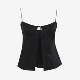 Edelweiss Cami | Black - Camis and Tanks