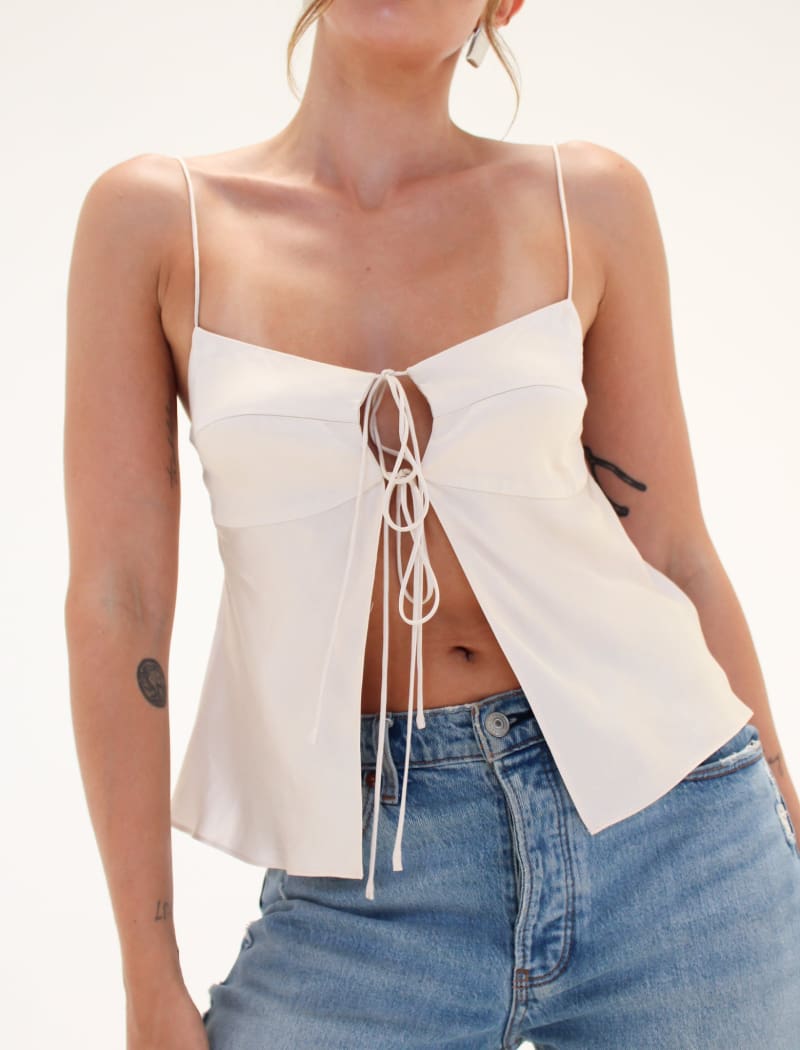 Edelweiss Cami | Dove - Camis and Tanks