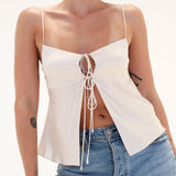 Edelweiss Cami | Dove - Camis and Tanks