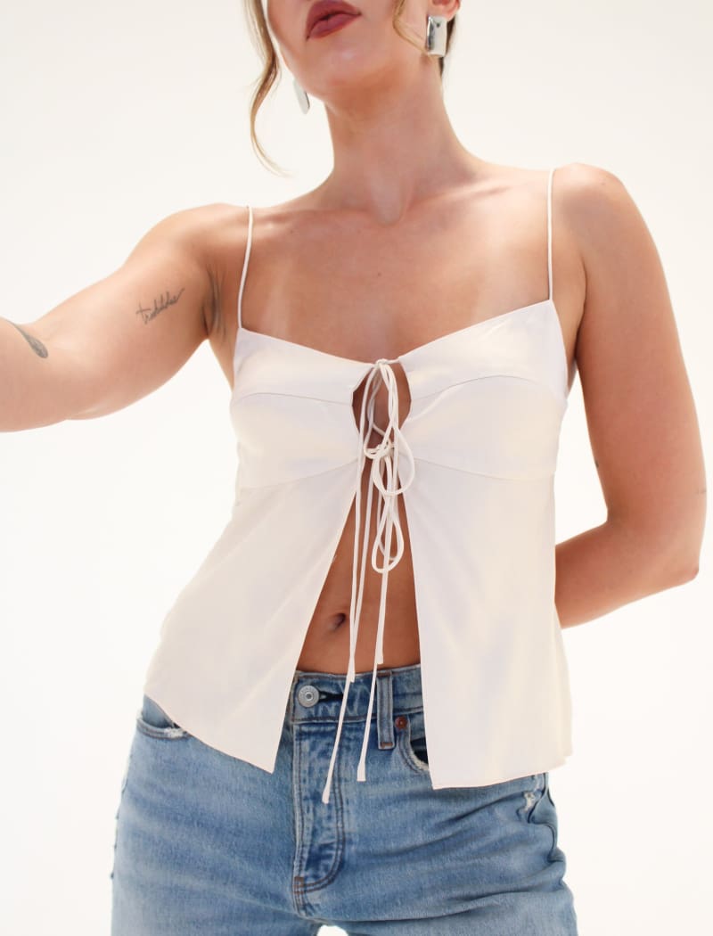 Edelweiss Cami | Dove - Camis and Tanks