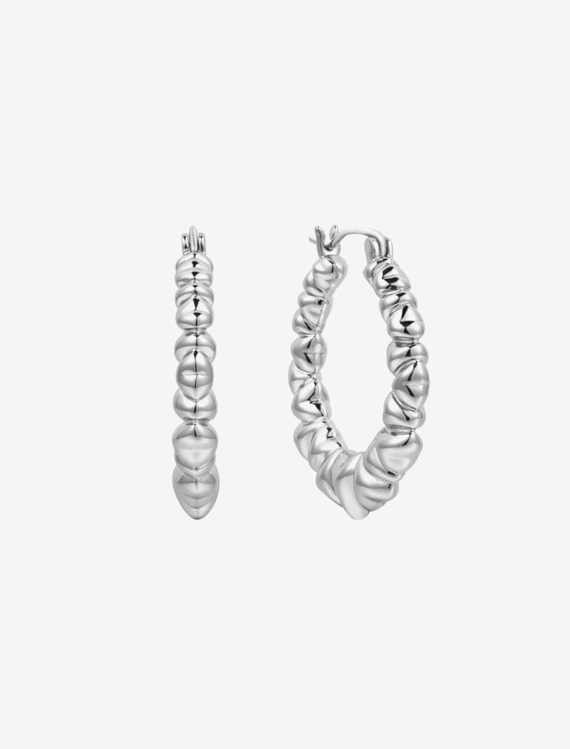 Endless Love Hoops | Silver - O/S