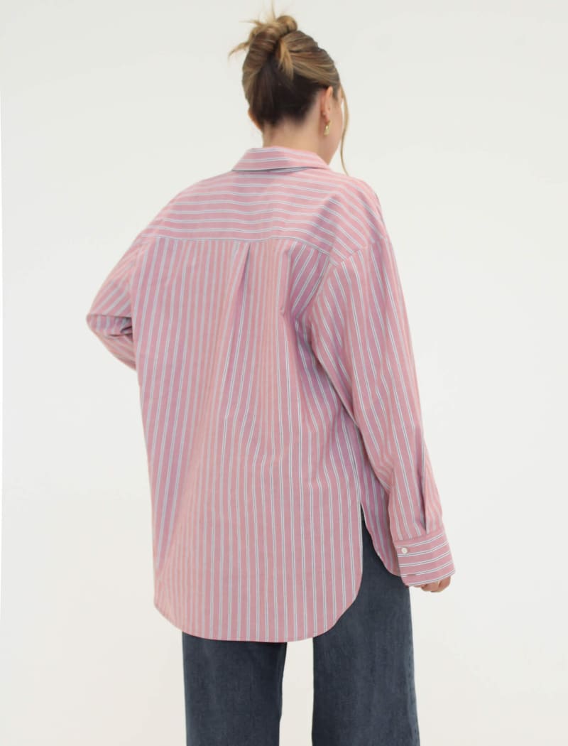 Ex-Boyfriend Button Up | Nantucket Stripe - Button-Up