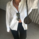 Ex-Boyfriend Button Up | White - Button-Up