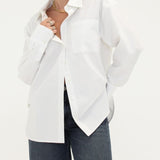 Ex-Boyfriend Button Up | White - Button-Up