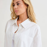 Ex-Boyfriend Button Up | White - Button-Up