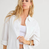 Ex-Boyfriend Button Up | White - Button-Up