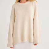 Fair Isle Sweater | Cream - Sweaters