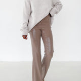 Falling Star Pant | Fawn Sequin - Pants