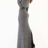 Fireside Maxi Dress | Charcoal Heather - Maxi Dress