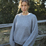 Fisherman Sweater | Heather Gray - Sweaters