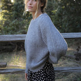 Fisherman Sweater | Heather Gray - Sweaters