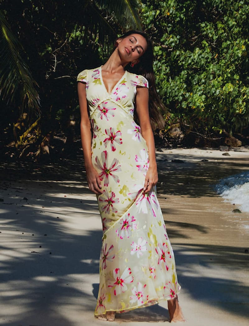 Florencia Maxi Dress | Sunfade Blossom - Maxi Dress