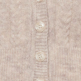 Frenchie Cardigan | Cream Cable