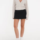 Frenchie Cardigan | Cream Cable