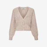 Frenchie Cardigan | Cream Cable