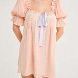 Heirloom Mini Dress | Peach Nectar - Mini Dress