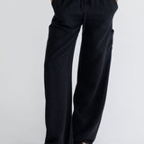 High Fidelity Pant | Black Linen - Pants