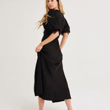 Honey Duster Maxi Dress | Black - Maxi Dress