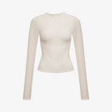 Hudson Top | Cream - Long Sleeve