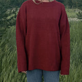 Hunter Crewneck | Merlot - Crewneck