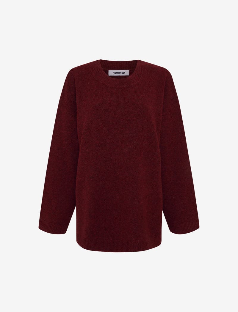 Hunter Crewneck | Merlot - Crewneck