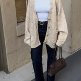 Jackson Hole Cardigan | Oat - Cardigan