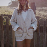 Jackson Hole Cardigan | Oat - Cardigan