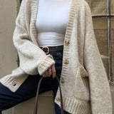 Jackson Hole Cardigan | Oat - Cardigan