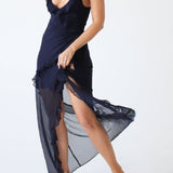 Just like Heaven Maxi Dress | Navy - Maxi Dress