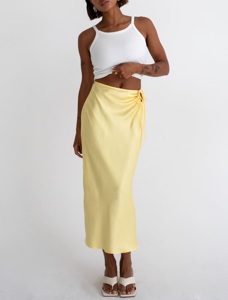 Kauai Keyhole Midi Skirt | Banana