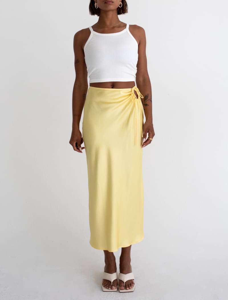 Kauai Keyhole Midi Skirt | Banana