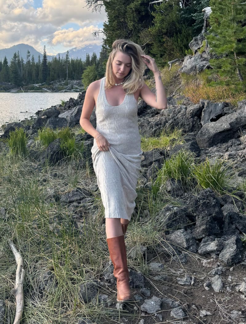 Lakeville Maxi Dress | Oat - Maxi Dress