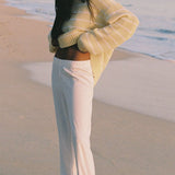 Lounge Pant | White Terry - Pants