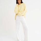 Lounge Pant | White Terry