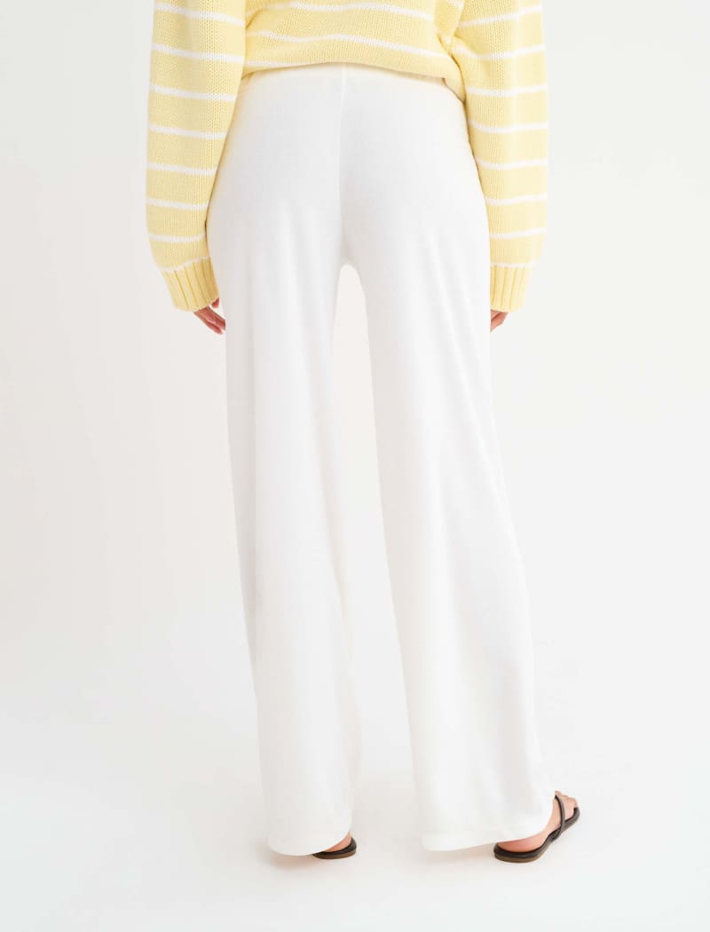 Lounge Pant | White Terry