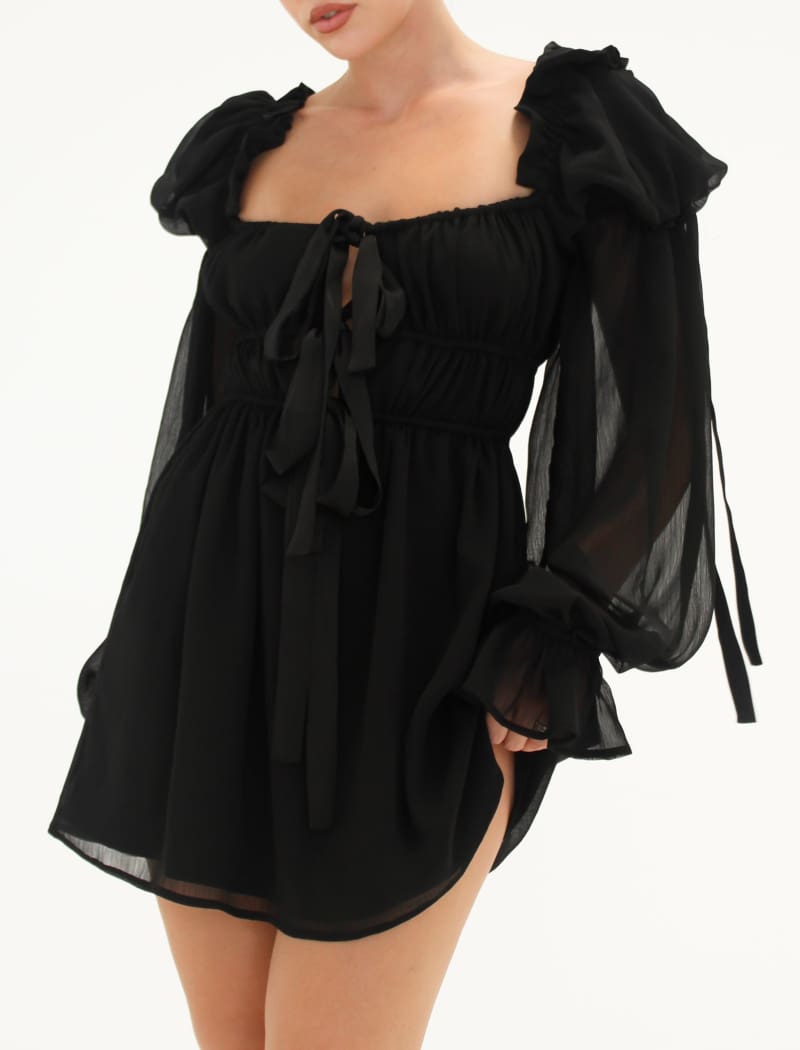 Macbeth Mini Dress | Black