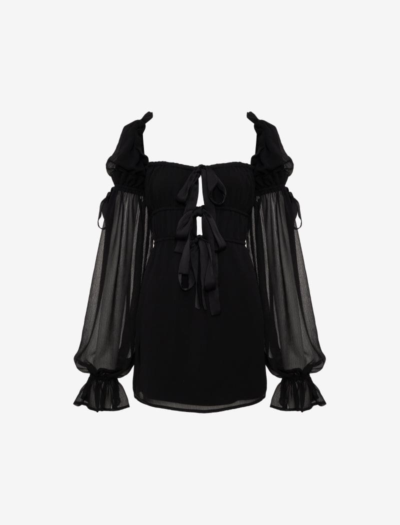 Macbeth Mini Dress | Black