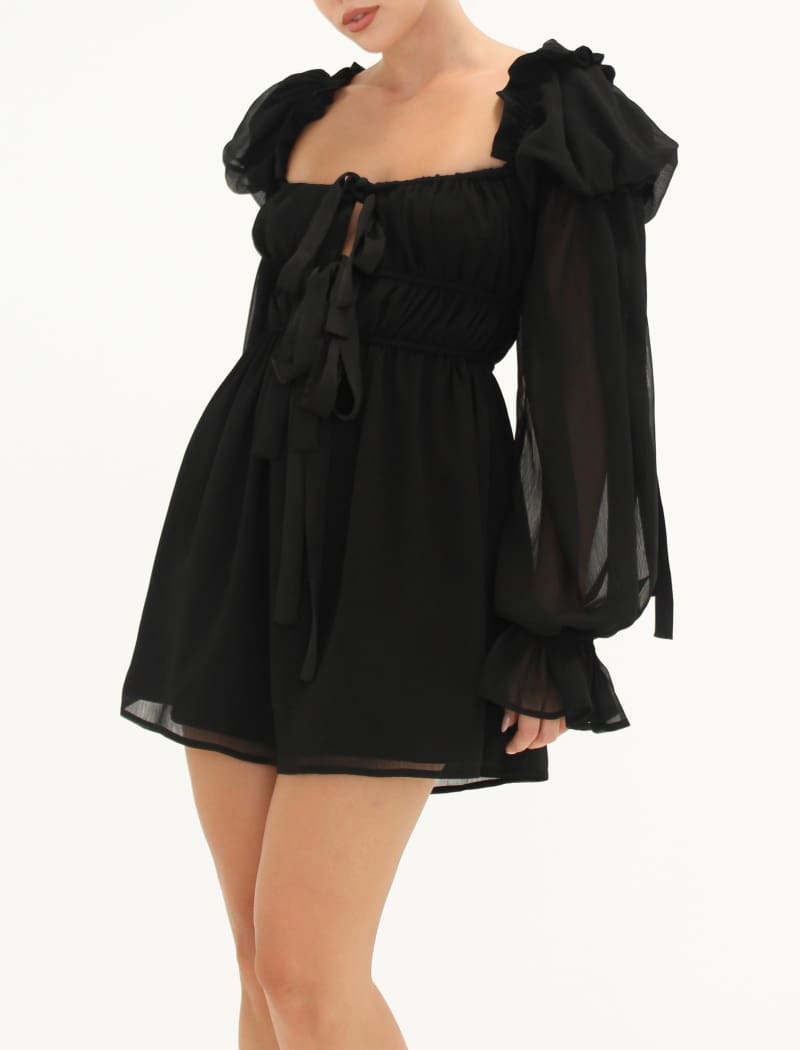 Macbeth Mini Dress | Black