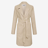 Matrix Trench | Cream - Trench Coat