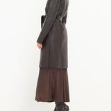 Matrix Trench | Espresso - Trench Coat