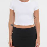 Micro Skort | Black - Mini Skort