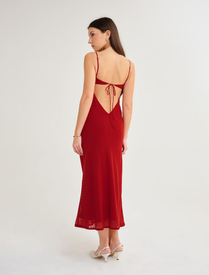 Midsummer Midi Dress | Crimson - Midi Dress